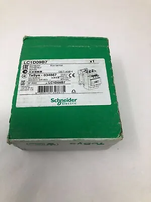 Buy Schneider Electric LC1D09B7 24V AC IEC Magnetic Contactor 3P 9FLA-Inductive • 38.89$