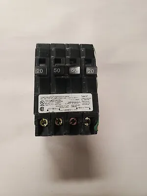 Buy SIEMENS (Q22050CT) 20 Amp 1 Pole 50 Amp 2 Pole 240V Quad Circuit Breaker • 49.99$