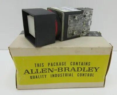 Buy Allen Bradley 800MB-CA9A Small Square Push Button Flush Head NEW • 22.45$