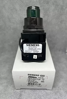 Buy SIEMENS 52BT6M3A Push To Test Pilot Light, LED, 120V - New • 98.50$