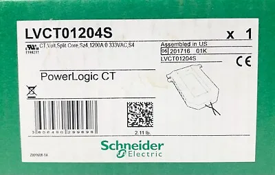Buy SCHNIEDER ELETRICAL LVCT01204S Power Logic CT Split Core Assembly Size 4 1200 • 150$
