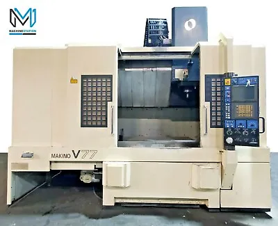 Buy Makino V77 Cnc Vertical Machining Center Mill 20000 Rpm - Mori Doosan Mazak • 46,000$