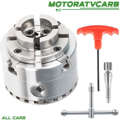 Buy ALL-CARB 2.75  4-Jaw Self-Centering Keyed Lathe Chuck 1  × 8TPI For Wood Lathes • 66.86$