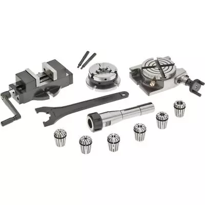 Buy Grizzly T10442 Milling Tool Kit, 10 Pc. • 476.95$