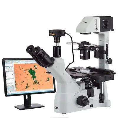 Buy 40X-1500X Infinity Kohler Plan Inverted Microscope W 18MP Camera • 4,728.99$