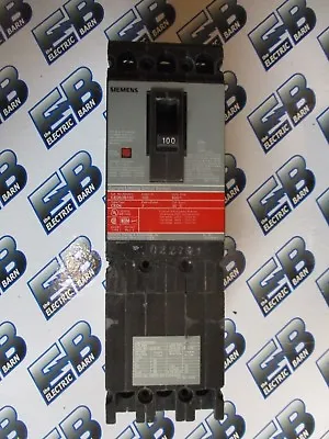 Buy Siemens Ced63b100, 100 Amp 3 Pole 600 Volt Circuit Breaker- Warranty • 400$