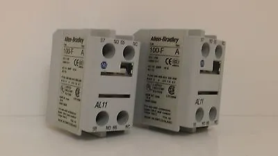 Buy Allen Bradley *set Of 2* Auxiliary Contact Blocks  100-f Series A • 11.89$
