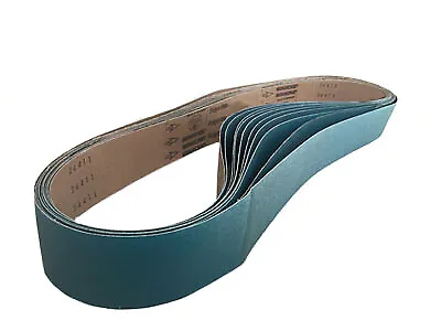 Buy Sanding Belts 2 X 72 Zirconia Cloth Sander Belts, 6 Pack (36 Grit) • 42.63$