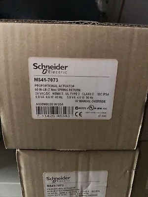 Buy MS41-7073 Schneider Electric Damper Actuators, MS41 Series (34) • 164.99$