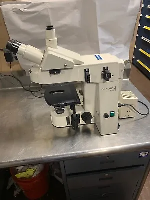 Buy CARL ZEISS AxioPlan 2ie MAN Manual Upright Fluorescence Microscope • 3,000$