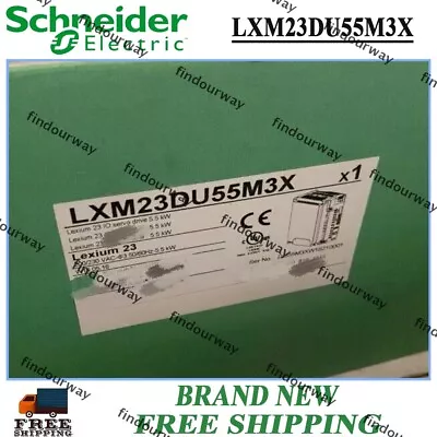 Buy New Sealed Schneider Electric LXM23DU55M3X Servo Driver Free Shipping  US • 1,240.99$