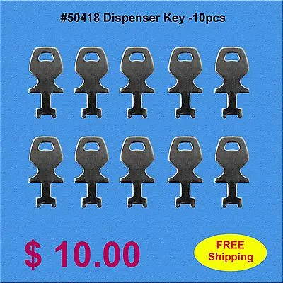 Buy #50418 Georgia Pacific / Bobrick RollSavr Dispenser Key  10 Pcs • 8$