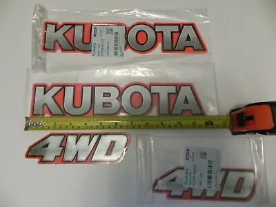 Buy Kubota OEM Labels, Decals, Stickers, To Fit Models BX, B, & L Tractors • 29.95$