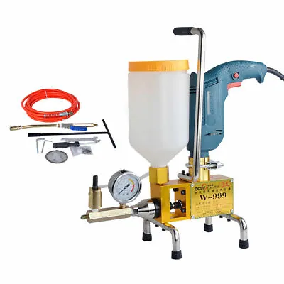 Buy Grouting Machine Grouting Injection Pump High Pressure Leak Stoppage Machine110V • 208.80$