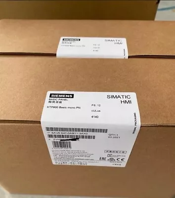 Buy Siemens 6AV6647-0AB11-3AX0 New Simatic HMI 6AV6 647-0AB11-3AX0 Touch Panel • 369$