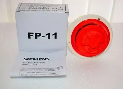Buy Siemens FP 11 Fire Alarm Heat & Smoke Detector With Base Free & Fast Shipping • 52.45$