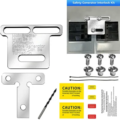 Buy Generator Interlock Kit For  Siemens,Murry Challenger & ITE 100-200 Amp  Panels • 39.99$