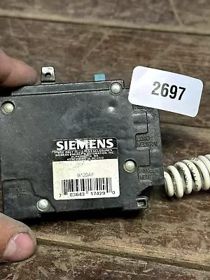 Buy Siemens B120AF Arc Fault Circuit Breaker 20 Amp Single Pole • 39.99$