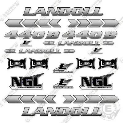 Buy Fits Landoll 440B Decal Kit Traveling Axle Trailer - 7 YEAR OUTDOOR 3M VINYL! • 329.95$