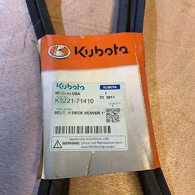 Buy Kubota Belt K5221-71410 • 55$