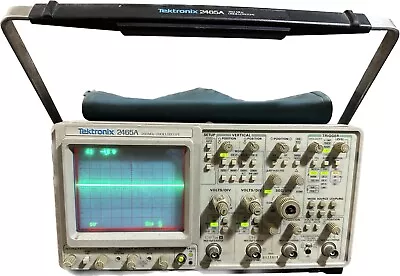Buy Tektronix 2465a Dm Oscilloscope 350 Mhz. 4 Channels Powers Up No Further Tests. • 232$