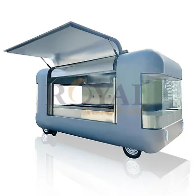 Buy Customized Gullwing Door Foodtruck Enclosed Mobile Concession FoodVendingTrailer • 19,470$