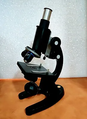 Buy Student Microscope Two Huygeniun Eyepieces Of 10x And 15x College Laboratory Use • 135.74$
