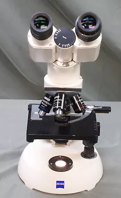 Buy Zeiss KF2 Microscope W/ Objectives (R2) • 250$