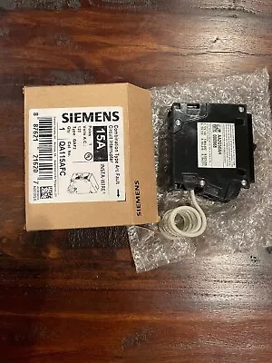 Buy (2) Siemens 15 Amp Arc Fault QA115AFC QAF2 1 Pole Plug In Combo • 45$