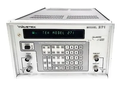 Buy Wavetek 271 Programmable Pulse Function Generator C6981991 • 299.99$