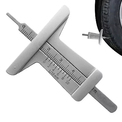 Buy Stainless Steel Automobile Tire Tread Depth Gauge Caliper Measuring Tool 0-5cm • 10.46$