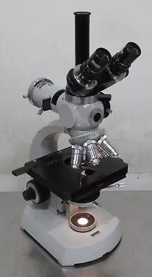 Buy T192946 Zeiss Trinocular Compound Microscope W/ Eyepieces, 5 Objectives • 300$