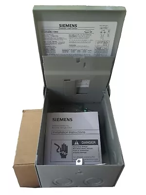 Buy Siemens W0204ML1060U 60 Amp 2-Space 4-Circuit Outdoor Main Lug Load Center • 35.99$