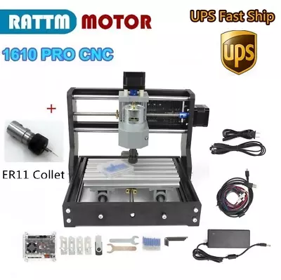 Buy 【USA】3 Axis 1610 Pro CNC Router GRBL Control Engraving Machine For Wood Engraver • 110$