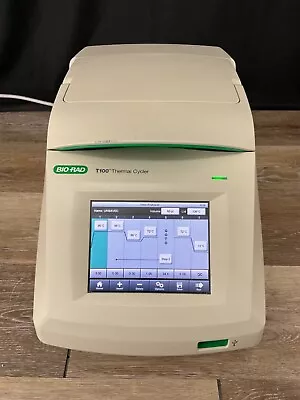 Buy Bio Rad T100 96 Well Thermal Cycler PCR Gene Analysis System Touch Screen Unit • 1,399.99$