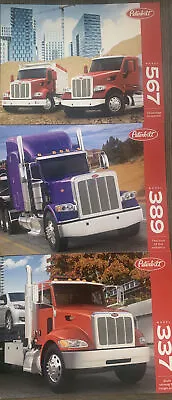 Buy Peterbilt  Model 337, 389 & 567 2-Sided Sheets Truck  Brochures • 9$