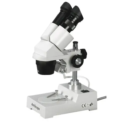 Buy AmScope 20X & 40X Sharp Binocular Stereo Microscope 3D View Multi-Use SE304-P • 128.99$