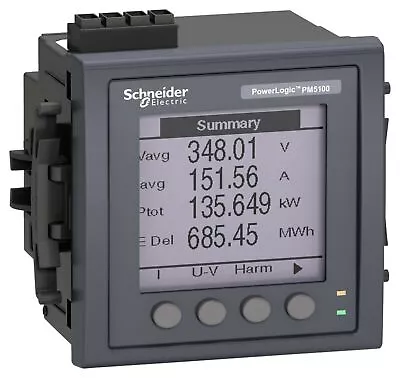Buy SCHNEIDER ELECTRIC PowerLogic Power Meter METSEPM5110 NEW In Original Packing • 325$