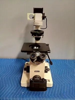 Buy Nikon Diaphot Inverted Phase Contrast 2 ELWD 0.3 Microscope W/ FX-35A Camera • 535.33$