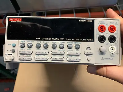 Buy Keithley 2701 Ethernet-based Dmm / Data Acquisition System - No Module / Read • 950$