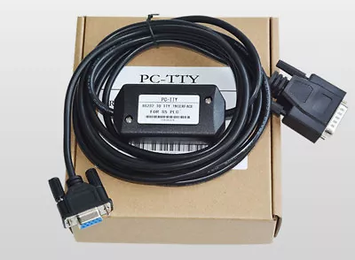 Buy PLC Programming Cable PC-TTY For Siemens S5 Series, 6ES5734-1BD20 DB9 To DB15 • 11.49$
