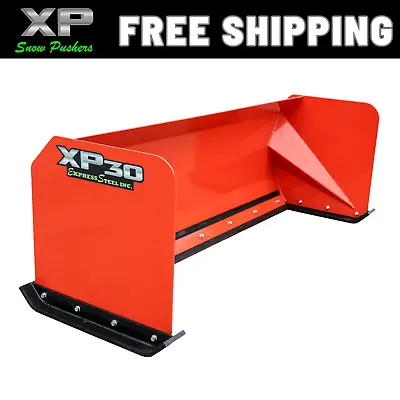 Buy 7' Xp30 Kubota Orange Skid Steer Loader Snow Pusher -bobcat-case - Free Shipping • 1,900$