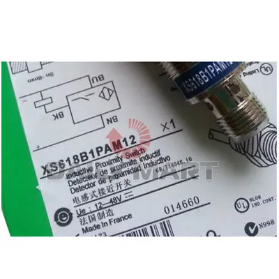 Buy New Schneider Telemecanique XS618B1PAM12 Proximity Sensor 18mm 12~48VDC PNP 1PC • 28.21$