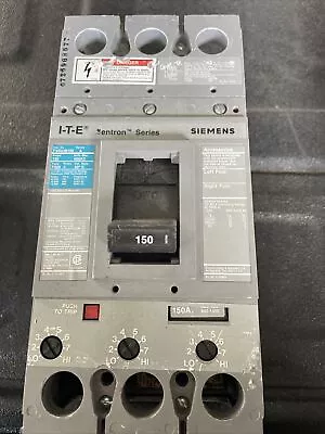 Buy Siemens Main Circuit Breaker FXD63B150 Series A 150 Amp ITE 3 Pole • 148$