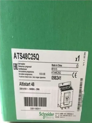 Buy Free Shipping ATS48C25Q Schneider Soft Starter NEW IN BOX  US • 4,040.99$