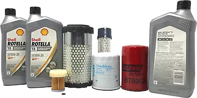 Buy CFKIT Oil & Filter Service Kit Compatible With Kubota B Series B2650, B2301, B26 • 274.99$