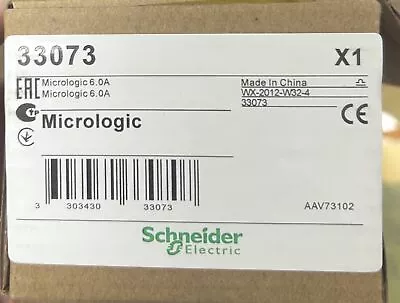 Buy New In Box Schneider Electric Trip Unit Micrologic 6.0A LSIG Schneider 33073 • 921.50$