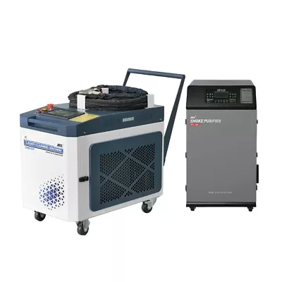 Buy Laser Rust Removal 1500W MAX Laser Cleaning Machine & Laser Fume Extractor • 14,649$