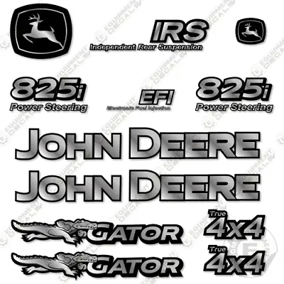Buy Fits John Deere Gator 825i Decal Kit Utility Vehicle (Custom Silver) • 119.95$