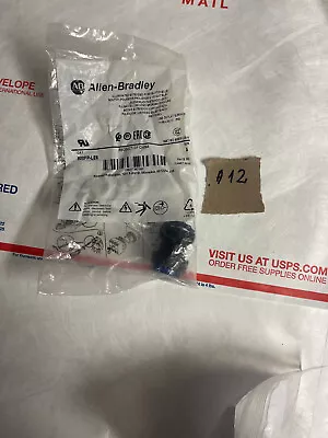 Buy Allen Bradley 800FP-LE6 Extended Pushbutton W/ 3NO Contacts, Blue, 22mm • 24.99$